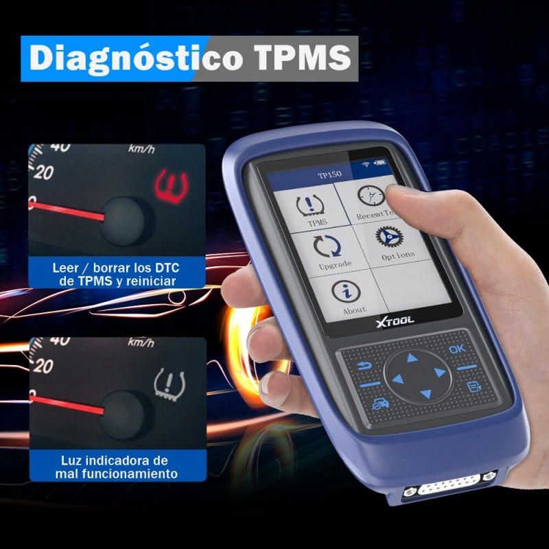 Xtool Tp150 Tpms Sensor De Presión De Neumáticos Diagnostico 7728