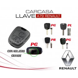 Carcasa Llave A79 Renault...