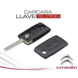 Carcasa Llave Y55 Citroen 2...