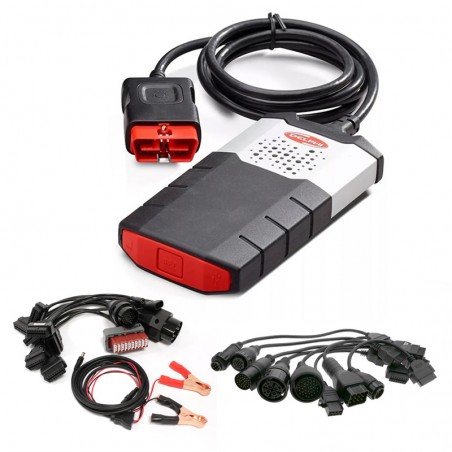Kit Scanner Compatible Delphi Ds150 + Kit Obd Cables Pesados
